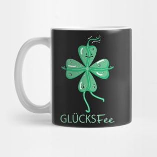 Lucky clover as a lucky fairy Mug